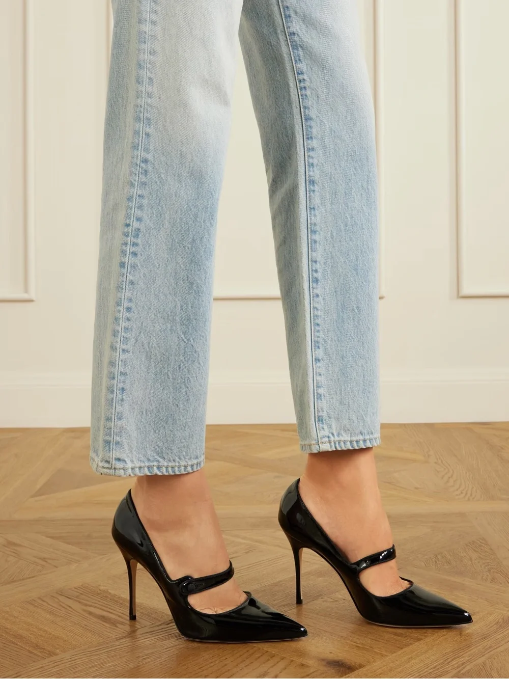 The Campari Mary Jane by Manolo Blahnik. Made famous by Carrie Bradshaw